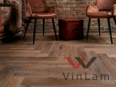 Фото №1 - Виниловая плитка VINILAM PARQUET Herringbone IS11199 Паркет Венецианский