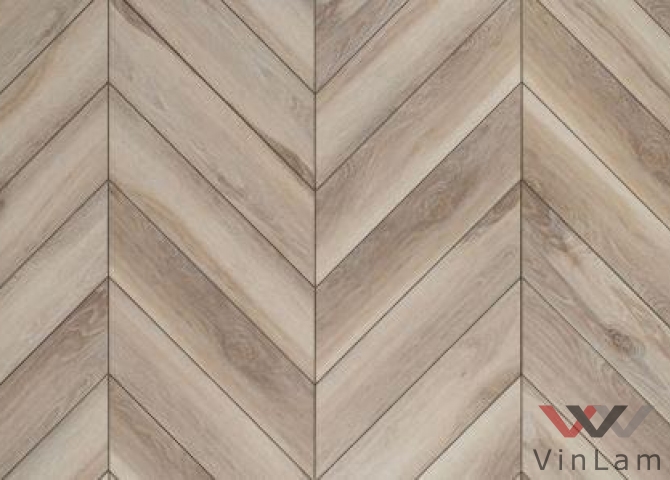 Фото №1 - Виниловое покрытие AQUAFLOOR Parquet Chevron Glue AF2551PGCh