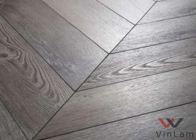 Фото №2 - Виниловое покрытие AQUAFLOOR Parquet Chevron Glue AF2552PGCh