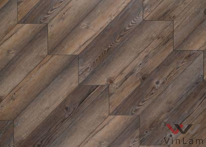 Фото №1 - Виниловое покрытие AQUAFLOOR Parquet Chevron Glue AF2557PGCh