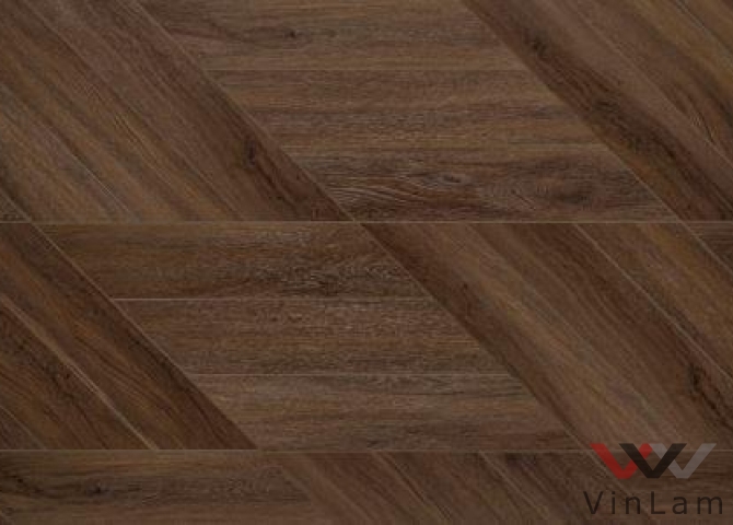 Фото №1 - Виниловое покрытие AQUAFLOOR Parquet Chevron Glue AF2559PGCh