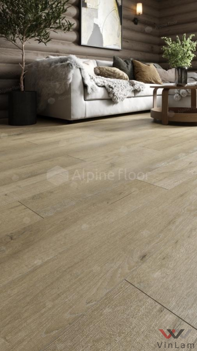 Виниловая плитка Alpine Floor PREMIUM XL Дуб Сливочный ABA ECO 7-19 - фото 3
