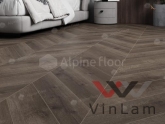 Фото №1 - Виниловая плитка Alpine Floor CHEVRON ALPINE Дуб Антарес ECO 18-9