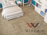 Фото №1 - Виниловая плитка Alpine Floor CHEVRON ALPINE Дуб Ваниль Селект ECO 18-2