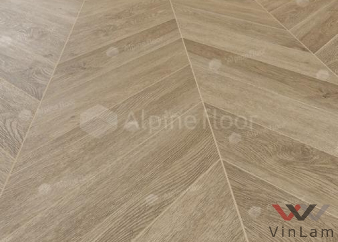 Фото №3 - Виниловая плитка Alpine Floor CHEVRON ALPINE Дуб Ваниль Селект ECO 18-2