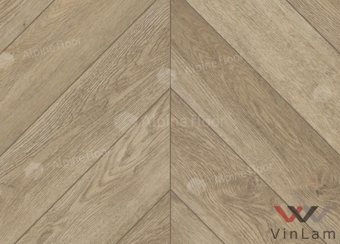 Фото №4 - Виниловая плитка Alpine Floor CHEVRON ALPINE Дуб Ваниль Селект ECO 18-2