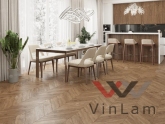 Фото №1 - Виниловая плитка Alpine Floor CHEVRON ALPINE Дуб Гевуина ECO 18-10