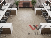 Фото №1 - Виниловая плитка Alpine Floor CHEVRON ALPINE Дуб Карите ECO 18-11