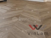 Фото №1 - Виниловая плитка Alpine Floor CHEVRON ALPINE Дуб Макадамия ECO 18-5