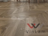 Фото №1 - Виниловая плитка Alpine Floor CHEVRON ALPINE Дуб Насыщенный ECO 18-4