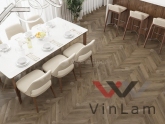 Фото №1 - Виниловая плитка Alpine Floor CHEVRON ALPINE Дуб Насыщенный ECO 18-4