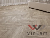 Фото №1 - Виниловая плитка Alpine Floor CHEVRON ALPINE Дуб Натуральный Отбеленный ECO 18-3