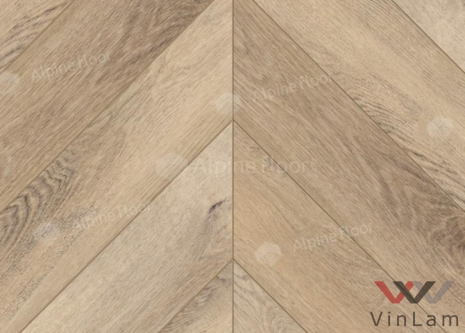 Фото №4 - Виниловая плитка Alpine Floor CHEVRON ALPINE Дуб Синистра ECO 18-6