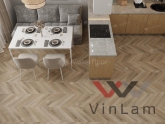 Фото №1 - Виниловая плитка Alpine Floor CHEVRON ALPINE Дуб Синистра ECO 18-6