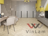 Фото №1 - Виниловая плитка Alpine Floor CHEVRON ALPINE Дуб Сонома ECO 18-7 ECO