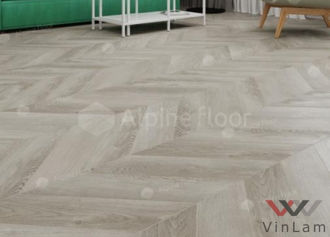 Фото №3 - Виниловая плитка Alpine Floor CHEVRON ALPINE Дуб Фантазия ECO 18-1