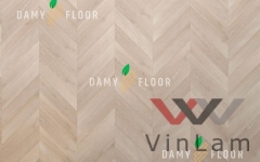 Виниловая плитка DAMY FLOOR Chevron DF02-Ch Пале-Рояль