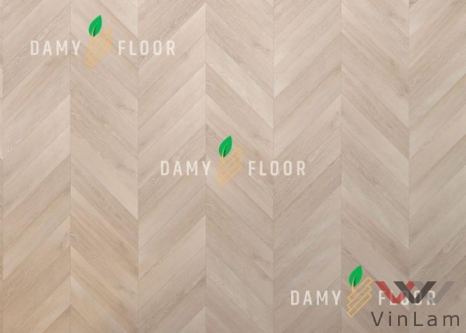 Фото №1 - Виниловая плитка DAMY FLOOR Chevron DF02-Ch Пале-Рояль