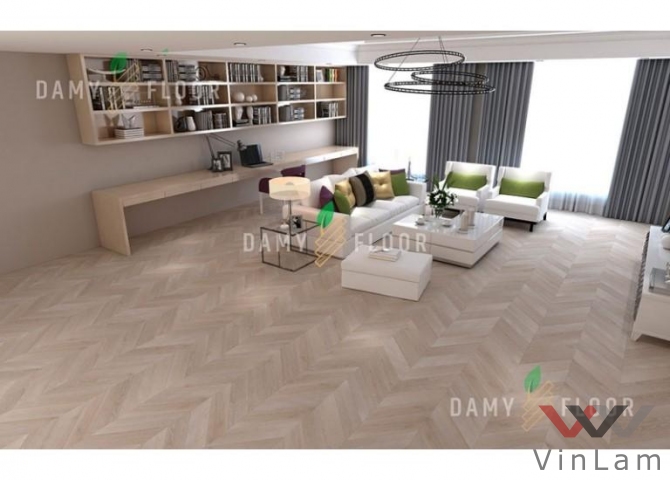 Фото №4 - Виниловая плитка DAMY FLOOR Chevron DF02-Ch Пале-Рояль