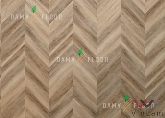 Фото №1 - Виниловая плитка DAMY FLOOR Chevron DF06-Ch Амбуаз