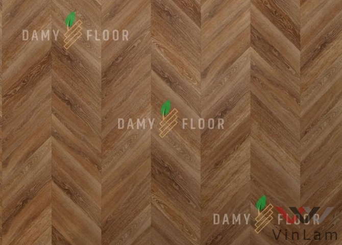 Фото №1 - Виниловая плитка DAMY FLOOR Chevron DF07-Ch Шайо