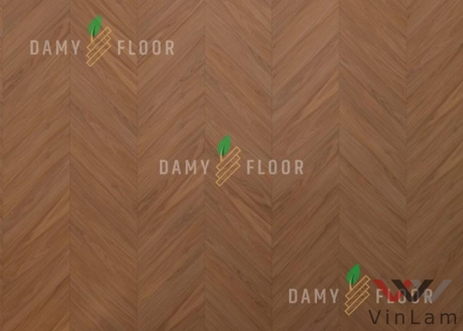 Фото №1 - Виниловая плитка DAMY FLOOR Chevron DF08-Ch Блуа