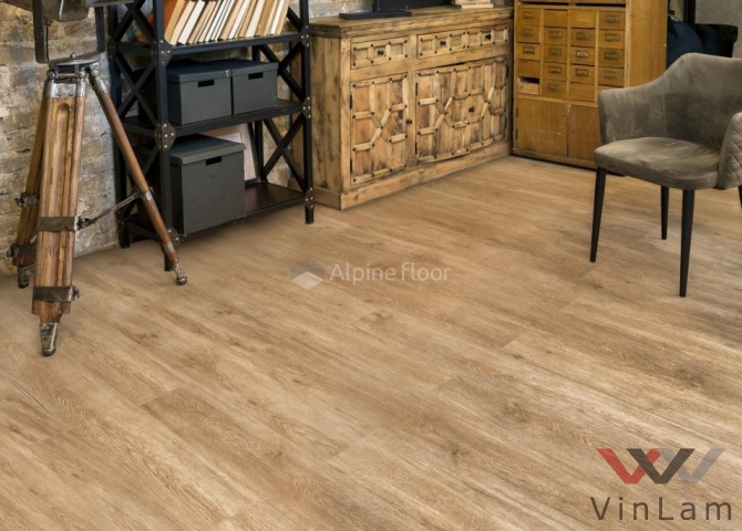 Фото №2 - Виниловая плитка Alpine Floor GRAND SEQUOIA LIGHT ЕСО 11-501 Камфора