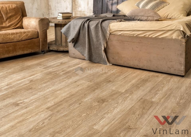 Фото №3 - Виниловая плитка Alpine Floor GRAND SEQUOIA LIGHT ЕСО 11-601 Миндаль