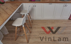 Виниловая плитка VINILAM CERAMO VINILAM WOOD 1014 Дуб Карона