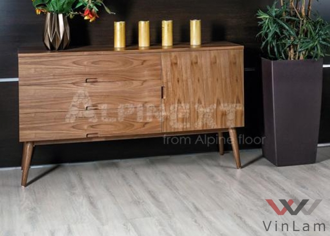 Фото №1 - Виниловая плитка Alpine Floor Ultra LVT ЕСО 5-14 Дуб Снежный