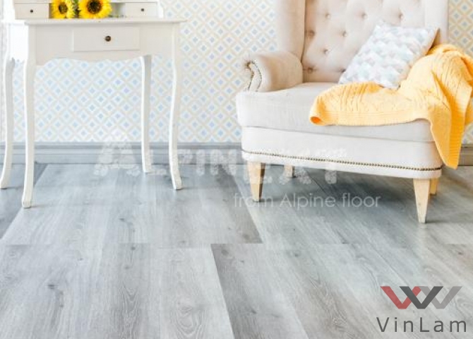 Фото №1 - Виниловая плитка Alpine Floor Ultra LVT ЕСО 5-16 Дуб Пепельный