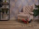 Фото №1 - Виниловая плитка VINILAM CERAMO VINILAM WOOD 6151-D03 Дуб Имбирь