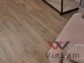 Фото №1 - Виниловая плитка VINILAM CERAMO VINILAM WOOD 6151-D03 Дуб Имбирь