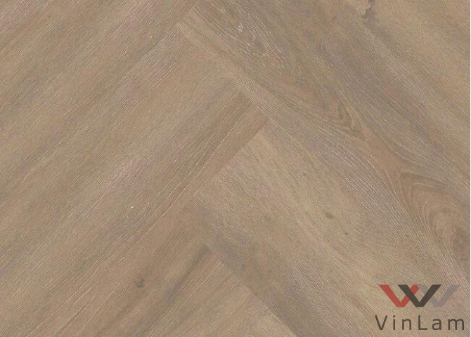 Фото №1 - SPC ламинат Invictus MAXIMUS CLICK HERRINGBONE Divine Oak Herringbone Cookie - 32