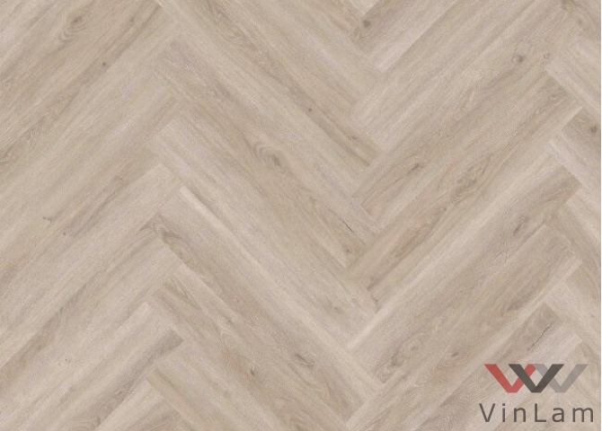 Фото №1 - SPC ламинат Invictus MAXIMUS CLICK HERRINGBONE Divine Oak Herringbone Pure - 03