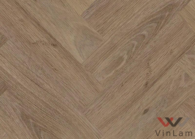 Фото №1 - SPC ламинат Invictus MAXIMUS CLICK HERRINGBONE Highland Oak Herringbone Roasted - 34