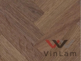 Фото №1 - SPC ламинат Invictus MAXIMUS CLICK HERRINGBONE Highland Oak Parquet Chocolate - 42