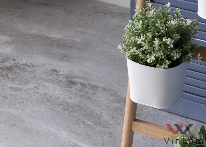 Фото №2 - Виниловая плитка VINILAM CERAMO VINILAM STONE 61608 Натуральный Камень