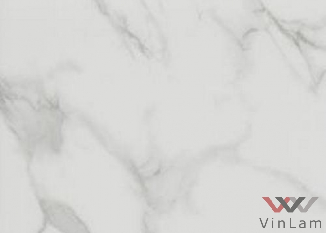 Фото №1 - Виниловое покрытие Invictus MAXIMUS DRYBACK HERRINGBONE Pure Marble Snowflake 02