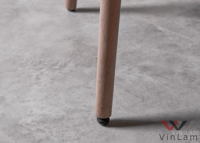 Фото №3 - Виниловая плитка CERAMO VINILAM STONE GLUE 61606 Бетон