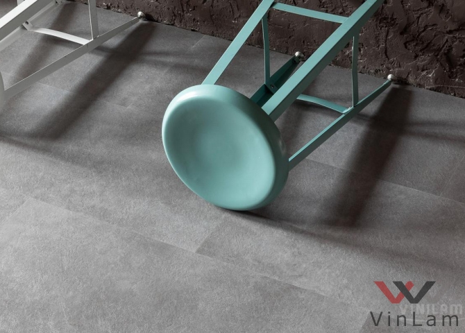 Фото №2 - Виниловая плитка CERAMO VINILAM STONE GLUE 61609 Цемент