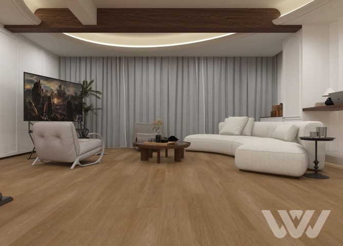 Фото №1 - SPC плитка CM Floor ScandiWood 43 Дуб Наварра
