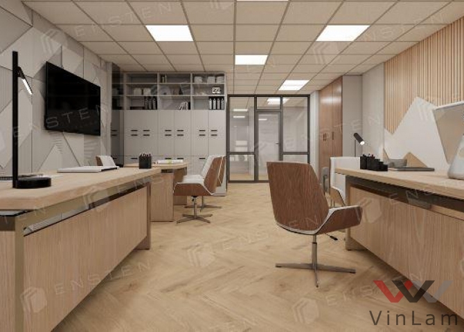 Фото №1 - Виниловая плитка ENSTEN VALLAND PARQUET ECO 103-01 Уиллоу