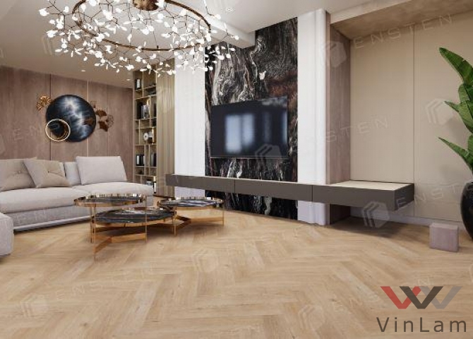 Фото №2 - Виниловая плитка ENSTEN VALLAND PARQUET ECO 103-04 Олива