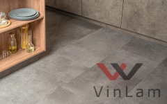 Виниловая плитка VINILAM CERAMO VINILAM STONE 71610 Цемент Cтальной