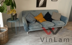 Виниловая плитка VINILAM CERAMO VINILAM STONE 71614 Цемент Светлый