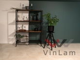 Фото №1 - Виниловая плитка VINILAM CERAMO VINILAM STONE 71615 Бетон Белый