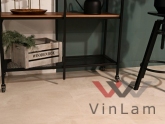 Фото №1 - Виниловая плитка VINILAM CERAMO VINILAM STONE 71615 Бетон Белый