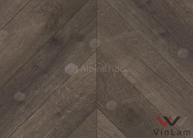 Фото №4 - Виниловая плитка ALPINE FLOOR CHEVRON LVT ДУБ АНТАРЕС ECO 20-9