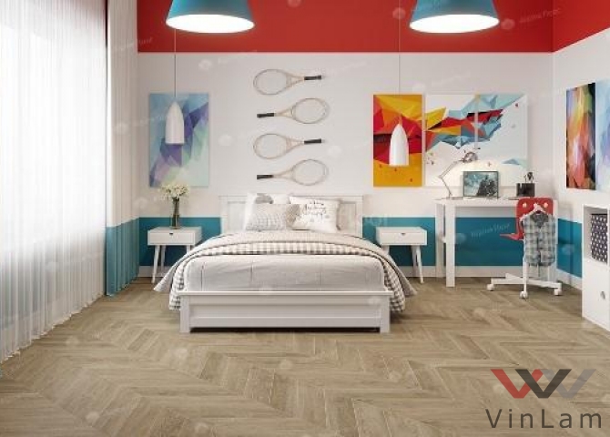 Фото №1 - Виниловая плитка ALPINE FLOOR CHEVRON LVT ДУБ ВАНИЛЬ СЕЛЕКТ ECO 20-2